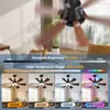 Stropný ventilátor s výkonom 40 W, s osvetlením a Bluetooth Náhľad obrázku produktu 2