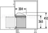 Hailo Armoire poubelle Compact-Box 15 L taille M inox Voir les images du produit 8