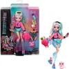 A Monster High doll in its packaging, with a separate image of the doll outside the packaging. Produktbild-Vorschau