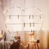 LED fotosrdce 39cm - 20 teplých bílých LED diod - na Náhled obrázku produktu 1