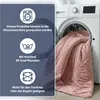 Wellsoft Bettdecke Rosa 155x220 cm – Wendbare Produktbild-Vorschau 8