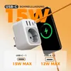 TESSAN 2er Pack UK Adapter England Deutschland Stecker 4 in Produktbild-Vorschau 5