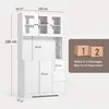 BEALIFE Küchenhochschrank AP121 100x40x180 cm | Produktbild-Vorschau 4