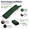 Wiltec Hunderampe 155 x 40 cm 90 kg faltbar Kunstrasen Produktbild-Vorschau 3