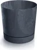 Pot de fleurs TUBOS P BETON EFFECT anthracite mat 12,8 cm Voir les images du produit 1