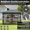 LARS360 Anthrazit 4x4 m Pop-Up Party Pavillon, Produktbild-Vorschau 8