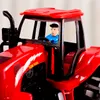 Malplay Roter Traktor Spielzeug mit Abnehmbarem Anhänger, Produktbild-Vorschau 5