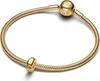 PANDORA MOMENTS Charm Clip okrągły pozłacany 763678C00 Podgląd zdjęcia produktu 4