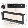 Metalowa nóżka do mebli 190 x 70 mm, prostokątna – stabilna Podgląd zdjęcia produktu 2