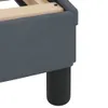 vidaXL Bettgestell "Dover" Dunkelgrau 140x200 cm Samt Produktbild-Vorschau 7
