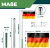 KESSER® Teleskop Fahnenmast Aluminium 6,30m Bodenhülse 60cm Produktbild-Vorschau 8