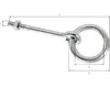 Befestigungsring 130x65mm, galvanisch verzinkt Produktbild-Vorschau 2