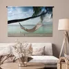 MuchoWow® Wandteppich Wandbehang Palme - Hängematte - Produktbild-Vorschau 5