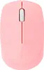 A top-down view of a pink computer mouse. Náhľad obrázku produktu