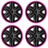 NRM Radkappen FAST LUX, Pink 16" Zoll. (4 x Universal Produktbild-Vorschau 2