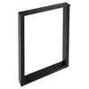 A black metal table leg frame is shown against a white background. Podgląd zdjęcia produktu