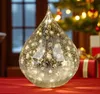 formano LED Deko Tropfen Sterne Silber 16 cm Glasleuchte Produktbild-Vorschau 3