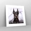 Poster - Poster ohne Rahmen - Hund Abstraktion - 30x30 cm - Produktbild-Vorschau 7