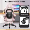 Douxlife GC-RC05 Gaming Chair Fabric Office Computer Chair Náhled obrázku produktu 6