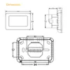 6X WiFi Digital LCD Raumthermostat Thermostat für 16A Produktbild-Vorschau 7