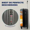 MuchoWow® Koffer Handgepäck Trolley Rollkoffer Kleine Produktbild-Vorschau 3