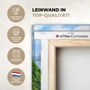 OneMillionCanvasses® - Leinwandbilder - 150x100 cm, Strand Produktbild-Vorschau 10