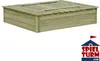 Sandkasten Kalle mit Deckel und Sitzbank - 120 x 120 x 25 Produktbild-Vorschau 2