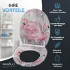 SANILO® WC-bril met zachte sluiting en snelsluiting, Productafbeelding-voorbeeld 2