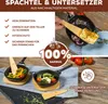 bremermann Grillpfännchen 4er inkl. Bambus-Untersetzern und Produktbild-Vorschau 5