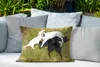 MuchoWow® Outdoor Kissen - Hund mit vielen Welpen - 60x40 Produktbild-Vorschau 4