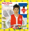 Kinder Spielweste Weste Notarzt Orange Gr. 128 Karneval Produktbild-Vorschau 2