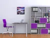 Wallario Premium Glasbild, freischwebende Optik, kräftige Produktbild-Vorschau 3