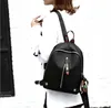Damenrucksack - Schwarz - Stilvoll und Praktisch - Schule - Produktbild-Vorschau 11