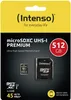 Intenso 512GB microSDXC Class10 UHS-I Premium + adattatore Anteprima dell’immagine prodotto 4