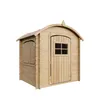 Timbela Kinderspielhaus aus Holz MIT BÖDEN - Spielhaus im Produktbild-Vorschau 4