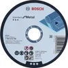 A close-up, top-down view of a Bosch cutting disc for metal. Podgląd zdjęcia produktu