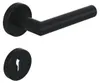 Hewi 162 Türdrücker Rosettengarnitur Tiefschwarz Edition Produktbild-Vorschau 1