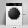 Telefunken Waschmaschine 10kg | 1400 U/Min. | Dampffunktion Produktbild-Vorschau 8
