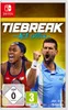 Game cover art featuring two tennis players, Novak Djokovic and Coco Gauff, with game title and logos. Produktbild-Vorschau