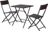Outsunny polyrattan 3-dielna bistro súprava ratanový Náhľad obrázku produktu 2