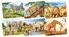 Goki Mini puzzle en bois - Animaux sauvages Voir les images du produit 5
