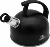 Czajnik 1.5L Stalowy Nierdzewny Czarny Matowy z Gwizdkiem Podgląd zdjęcia produktu 5