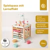 Bieco Motorikwürfel Berry nachhaltiges Holz  | Spielwürfel Produktbild-Vorschau 2