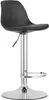 HOGA hocker - noir / base chromée x 2 Voir les images du produit 2