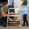 EverEarth Große Werkbank Pastell aus Holz – Kinder-Werkbank Produktbild-Vorschau 3
