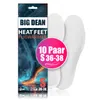 BigDean 10 Paar Fußwärmer– Sohlenwärmer für Schuhgröße Produktbild-Vorschau 1