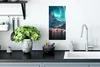 MuchoWow® Poster Aurora - Norwegen - Berg 20x40 cm - Plakat Produktbild-Vorschau 3