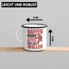 Trendation - Feuerwehr Emaille Tasse Geschenke Zubehör Produktbild-Vorschau 4
