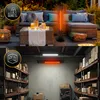 The image is a collage showing two different settings where the product can be used: an outdoor patio and an indoor storage area. Náhled obrázku produktu