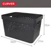 Pojemnik ażurowy Curver Infinity Recycled 17L szary Náhľad obrázku produktu 6
